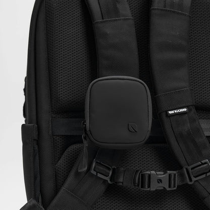 INCASE A.R.C. Compact Pouch with ReSpun 100% Recycled Polyester - Black bag INCASE