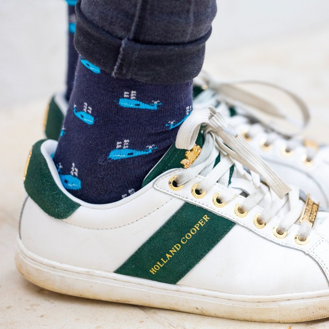 Whale Bamboo Socks Socks Swole Panda