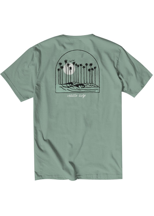 Vissla Out Front Organic PKT Tee tee shirt Vissla Jade S