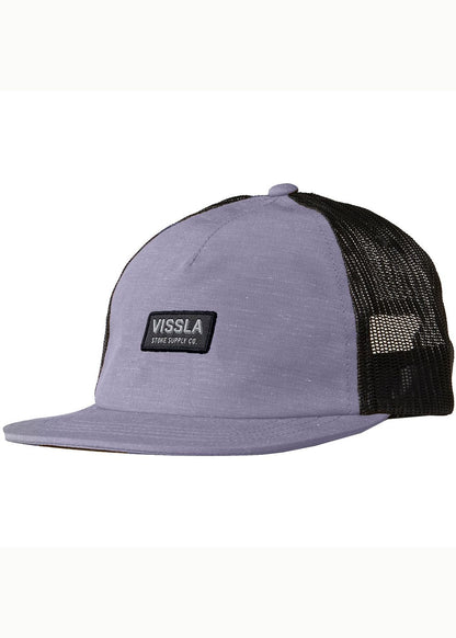 Vissla Lay Day Eco Trucker II Hat Cap Vissla Dusty Lilac O/S
