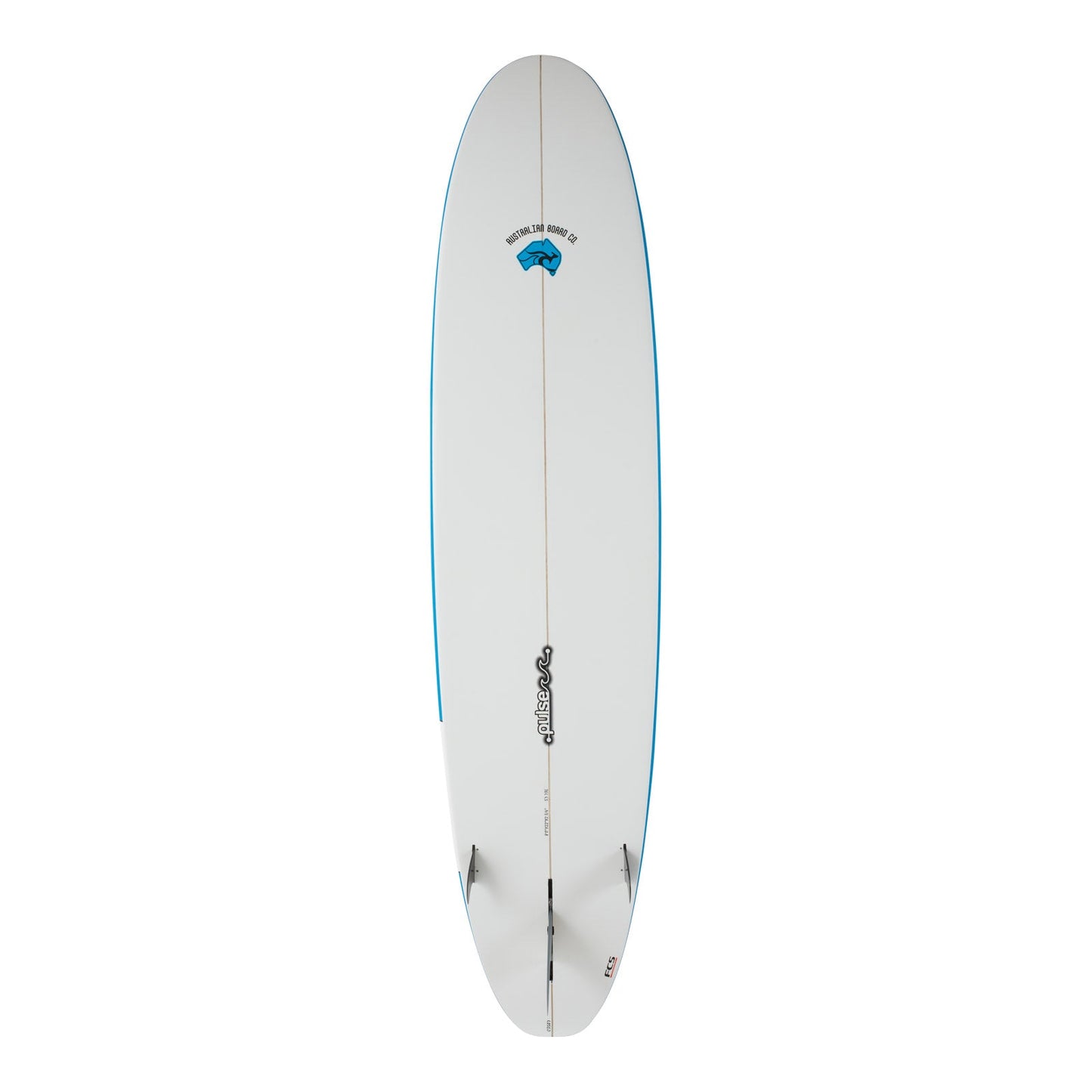 8ft Pulse Squash Tail Mini Mal Surfboard by Australian Board Co (Fins Included)
