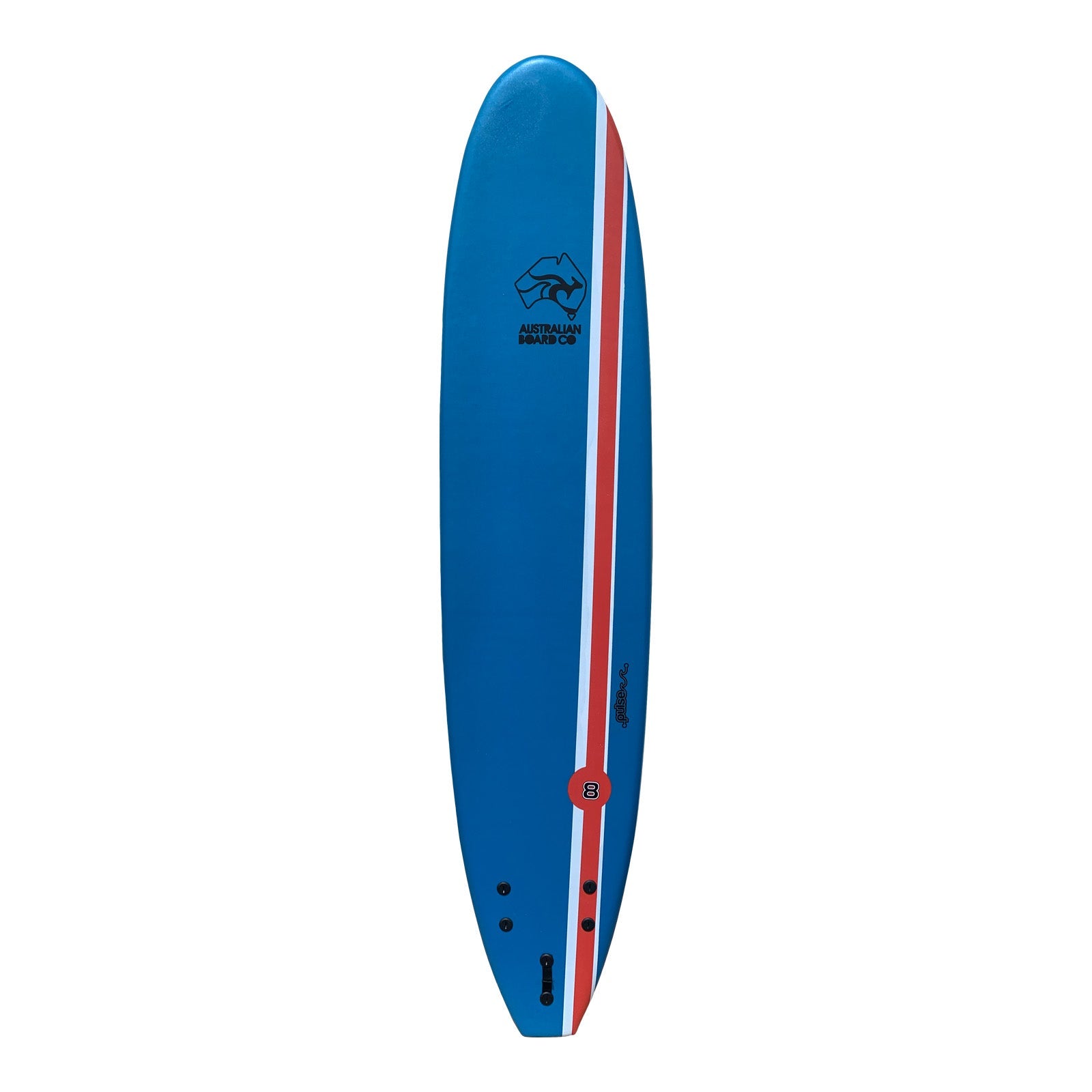 8ft Soft Foamie Beginner Mini Mal Surfboard - PULSE from Australian Board Co Softboard Foamie Beginner Board Circle One Surf