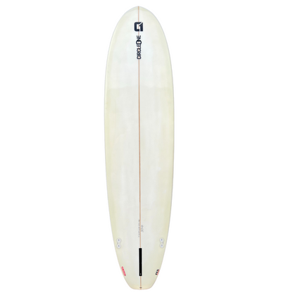 8ft Southern Swells Round Tail Clear Epoxy Finish (FINS Included)