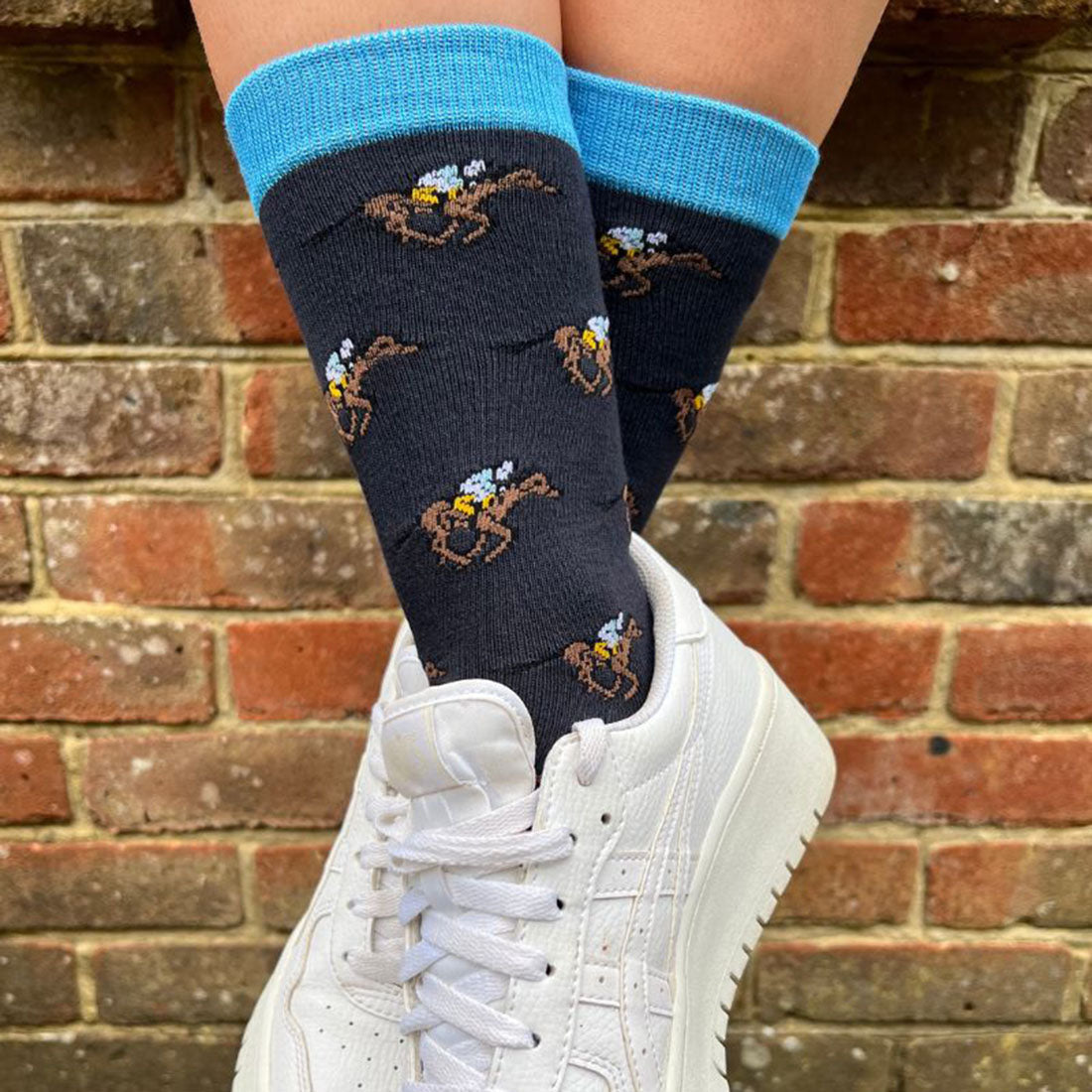 Racehorse Bamboo Socks Socks Swole Panda