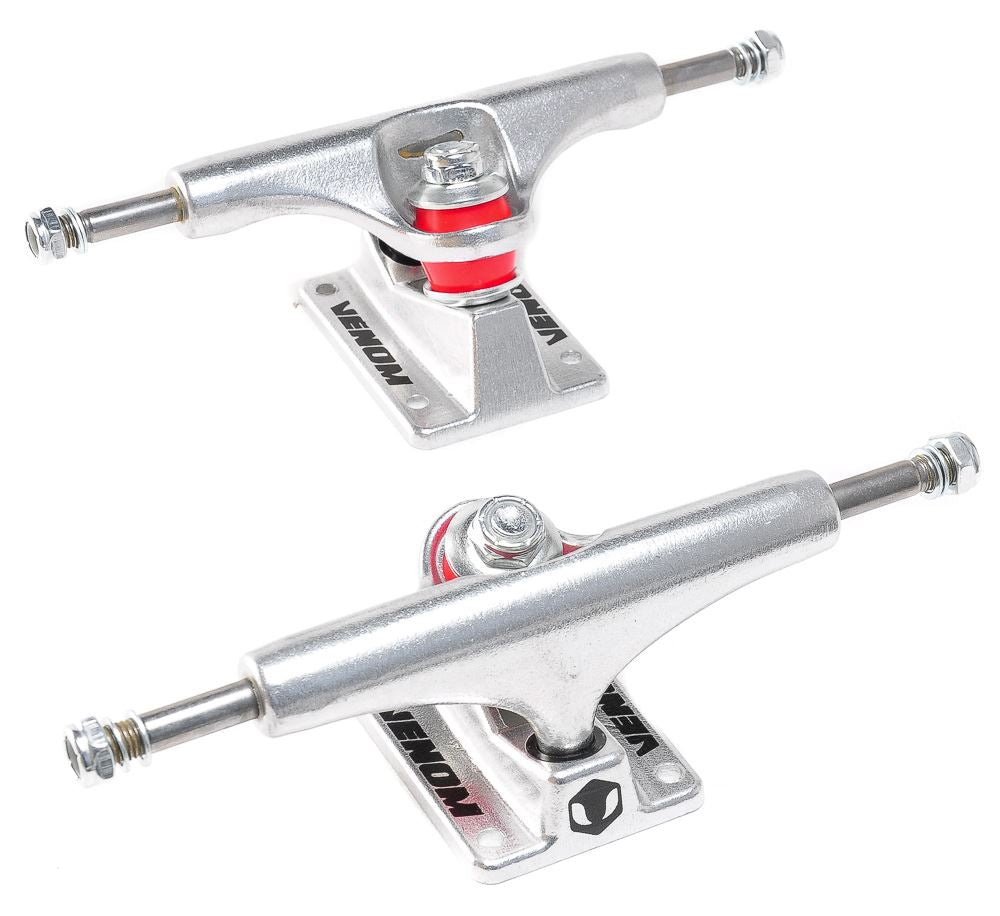 Venom Core Raw Skateboard Trucks - 5.0" / 5.25" / 5.5" trucks Venom Skateboards 5.0" Raw