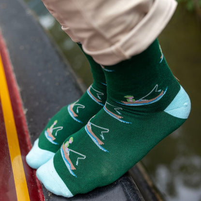 Fisherman Bamboo Socks Socks Swole Panda