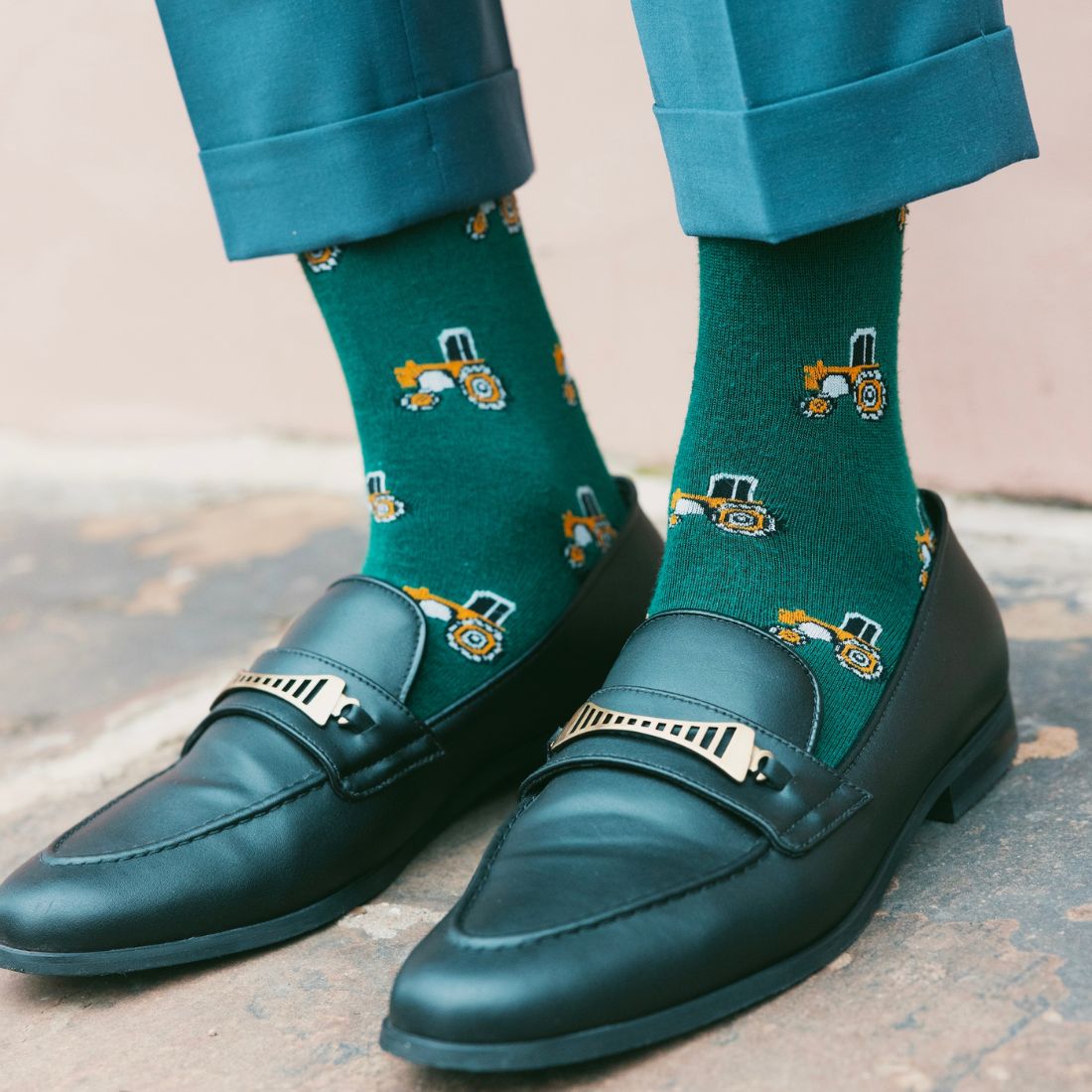 Tractor Bamboo Socks Socks Swole Panda