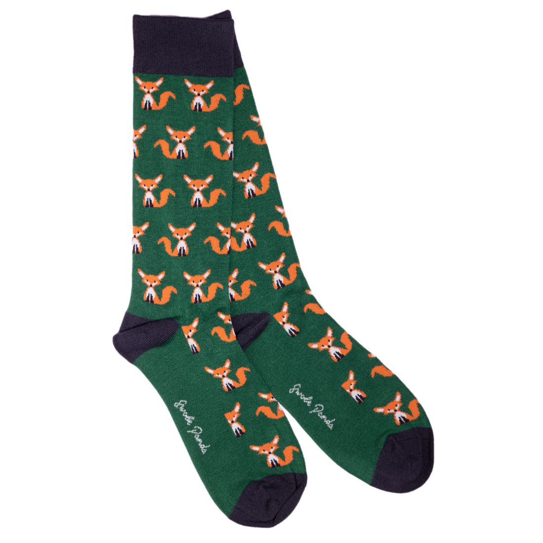 Fox & Pheasant Bamboo Sock Bundle - Four Pairs Sock Gift Box Swole Panda