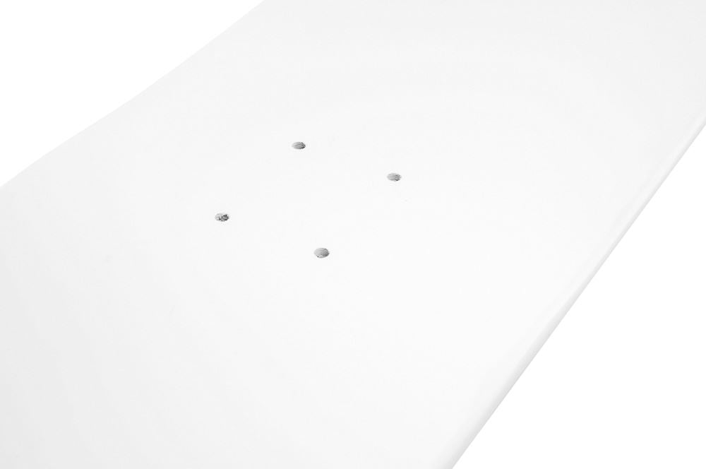 Venom Blank Skateboard Deck - Matt White - 8.0" Deck Venom Skateboards