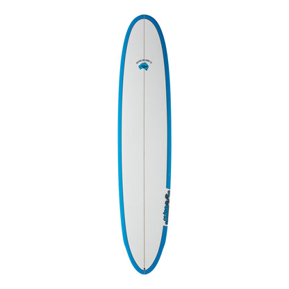 9ft Pulse Round Tail Longboard Surfboard by Australian Board Co (Fins Included) Longboard Circle One Surf Blue