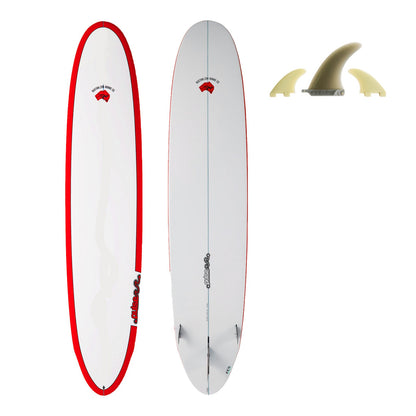 9ft Pulse Round Tail Longboard Surfboard by Australian Board Co (Fins Included) Longboard Circle One Surf