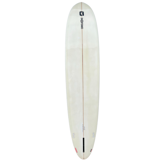 9ft Southern Swells Longboard Round Tail Clear Epoxy Finish (FINS Included)