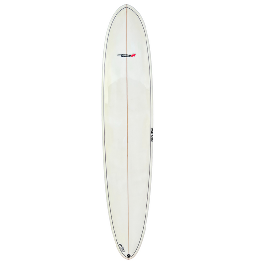 9ft Southern Swells Longboard Round Tail Clear Epoxy Finish (FINS Included)