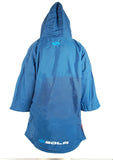 Sola Waterproof Dry Changing Robe Coat Blue/Orange