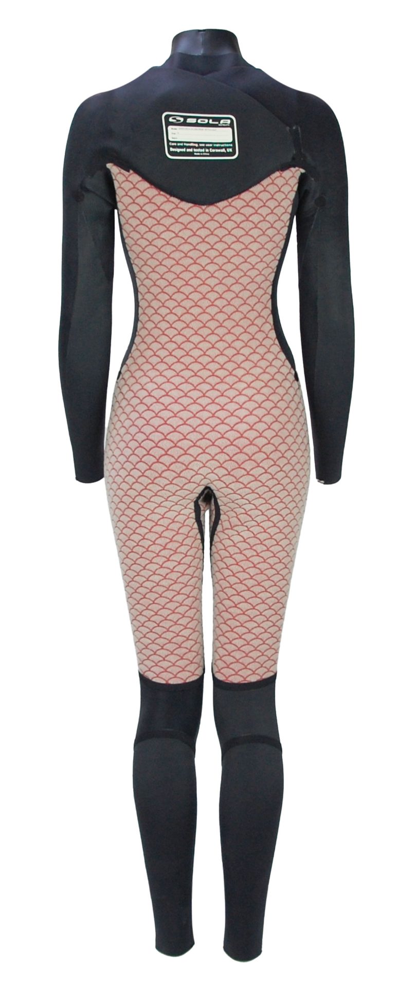 Sola Nova Womens 5/4mm Chest Zip Wetsuit Slate Wetsuits Sola