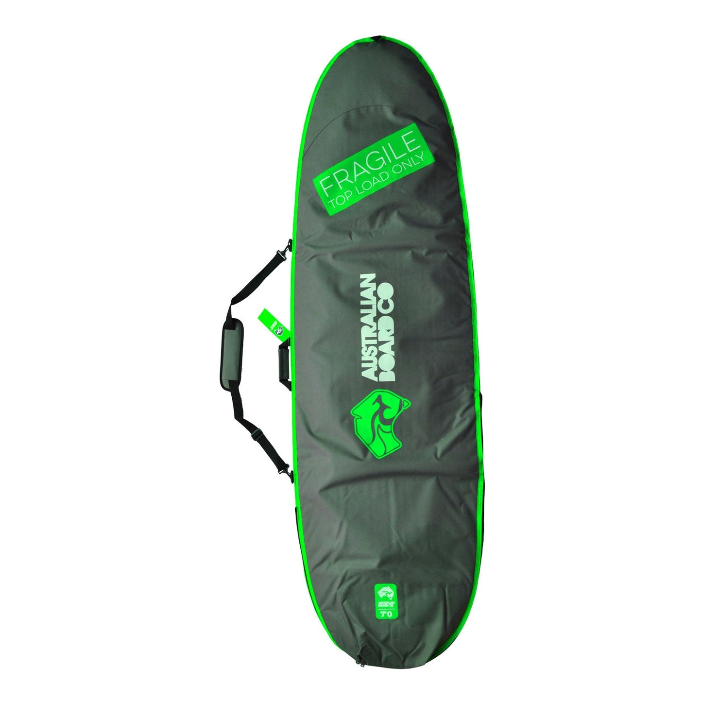 Surfboard Travel Bag - Australian Board Co Surfboard Travel Bag Circle One Surf Green 5ft 6inch