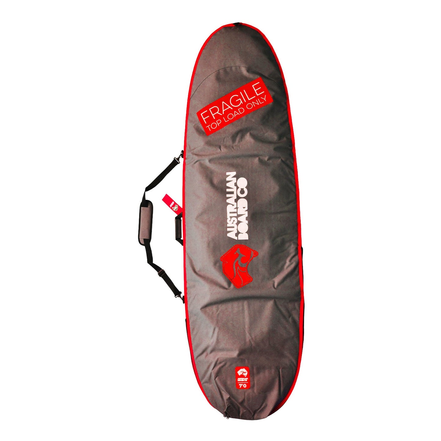 Surfboard Travel Bag - Australian Board Co Surfboard Travel Bag Circle One Surf Red 5ft 6inch