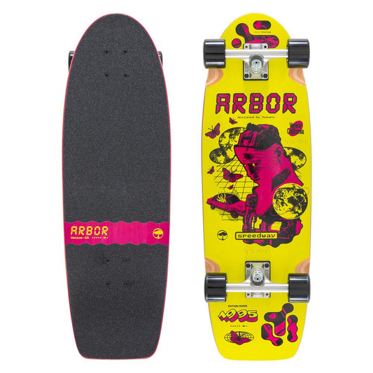 Arbor 30.5" Cruiser Complete Venice Speedway Glitch Skateboard