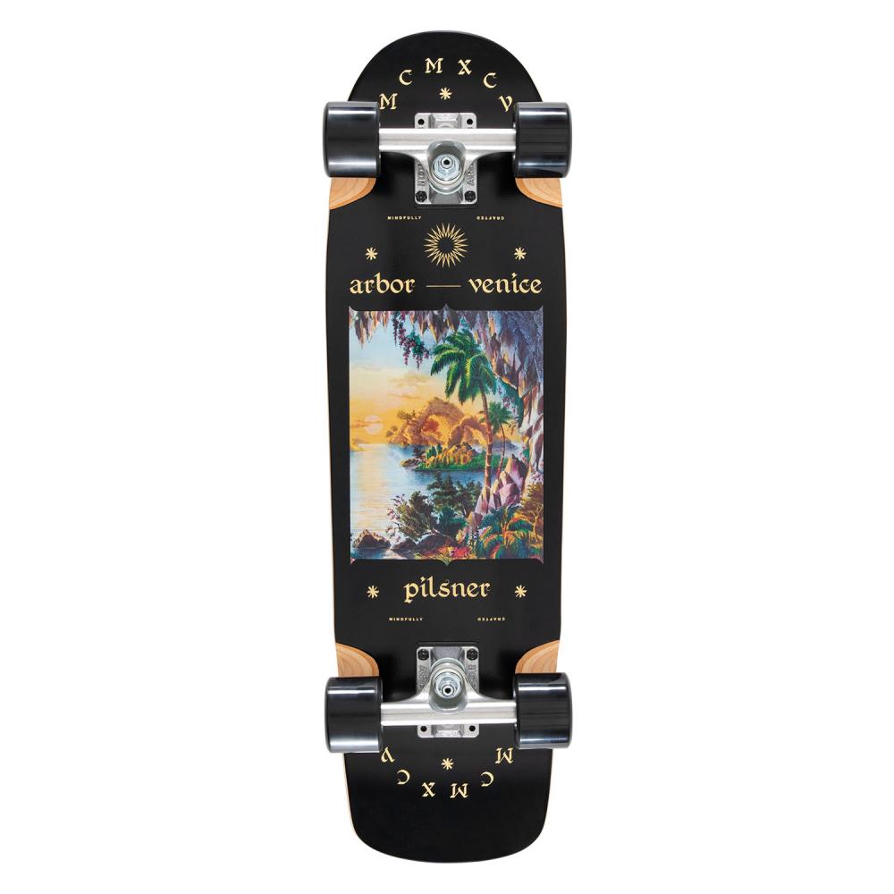 Arbor 28.75" Cruiser Complete Venice Pilsner Utopia Skateboard