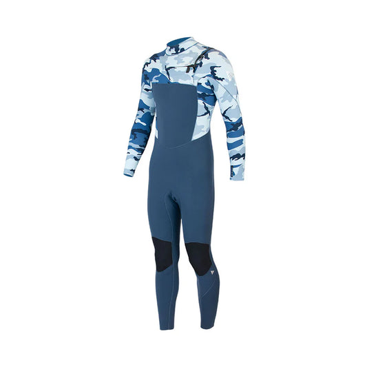 Alder Kids Comp CX Junior 4/3mm Chest Zip Camo Wetsuit