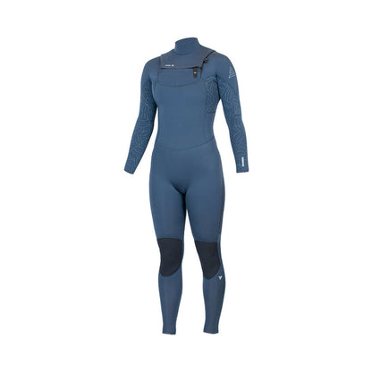 Alder Revo Womens 4/3mm Chest Zip Slate (Leaf Print) ladies wetsuits Alder
