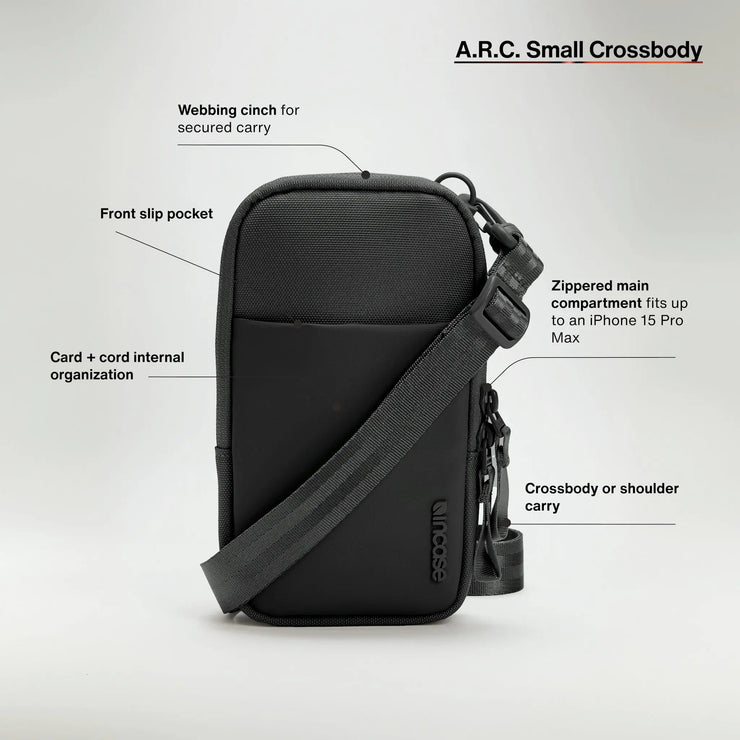 INCASE A.R.C. Small Crossbody Bag With ReSpun 100% Recycled Polyester bag INCASE
