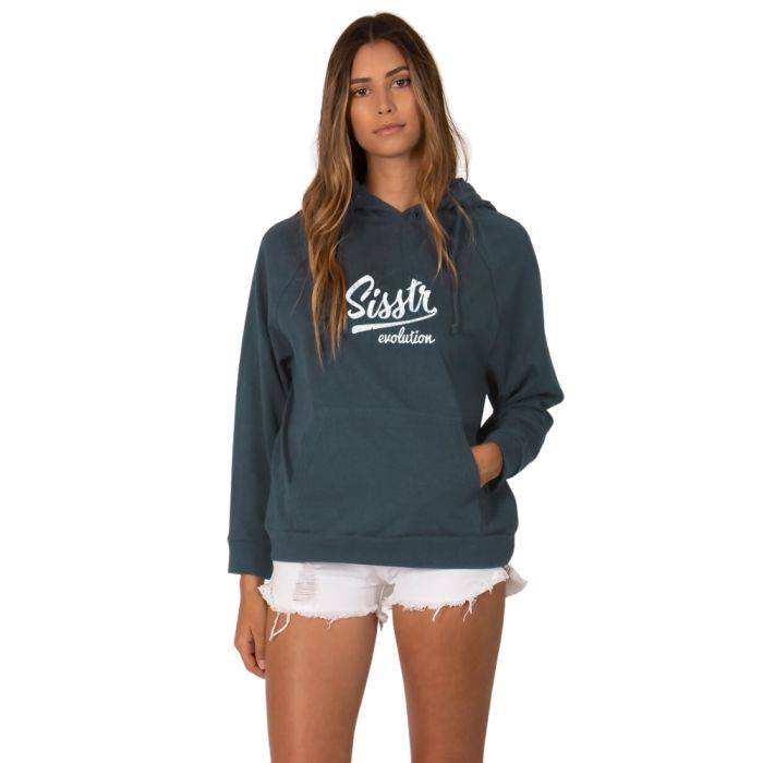 Sisstrevolution Vintage Evolution Knit LS Hoodie ladies hood Sisstrevolution