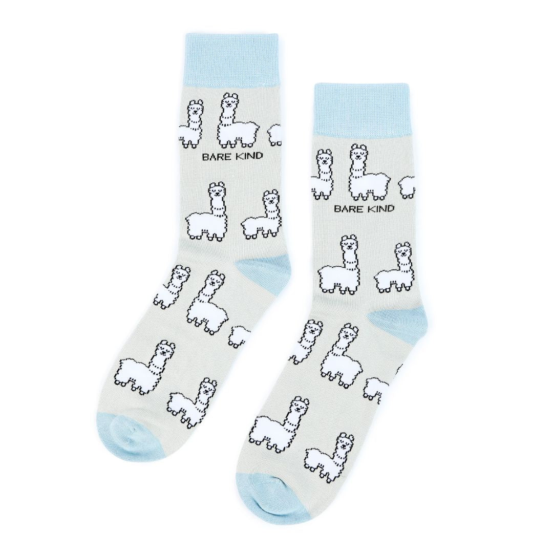 Save the Alpaca Bamboo Socks Socks Bare Kind