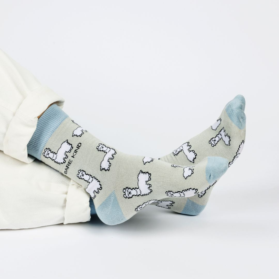 Save the Alpaca Bamboo Socks Socks Bare Kind