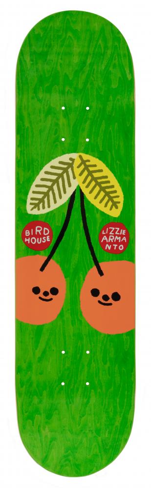 Birdhouse Pro Skateboard Deck 8" Lizzie Cherry Picked Street Birdhouse Skateboards