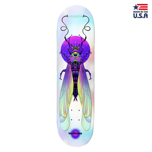 Birdhouse Pro Skateboard Deck 8.5" Loy Ilham Insects Street Birdhouse Skateboards