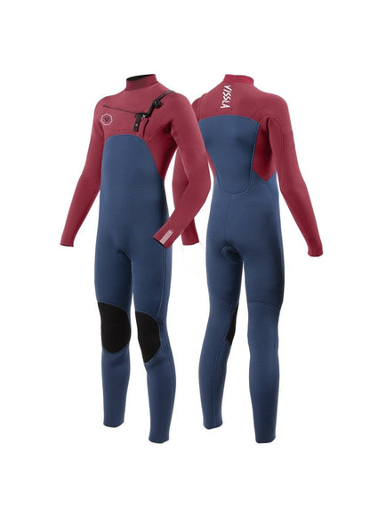 Vissla 7 Seas boys 3-2 full chest zip wetsuit kids wetsuit Vissla