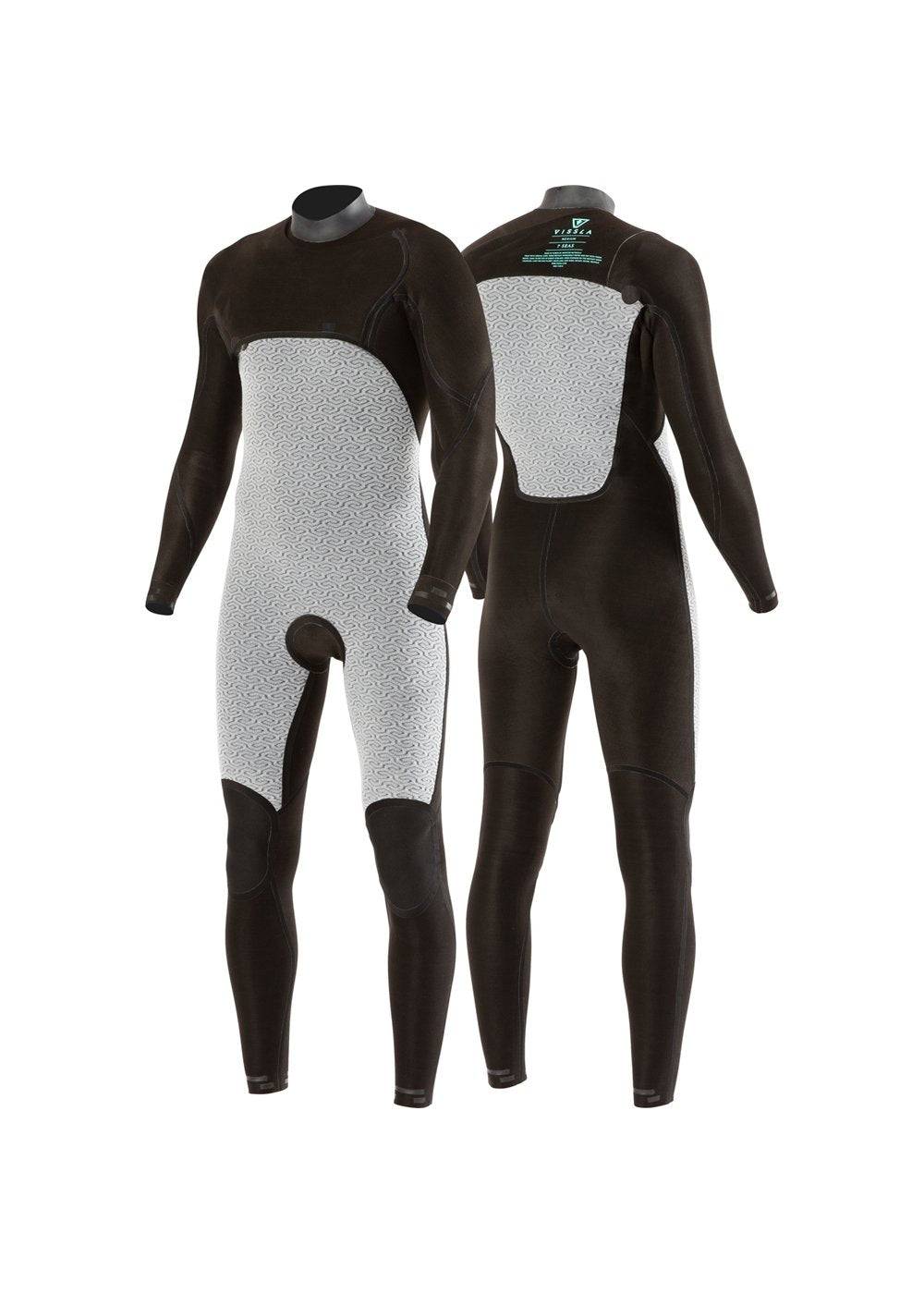 Vissla 7 Seas boys 3-2 full chest zip wetsuit kids wetsuit Vissla