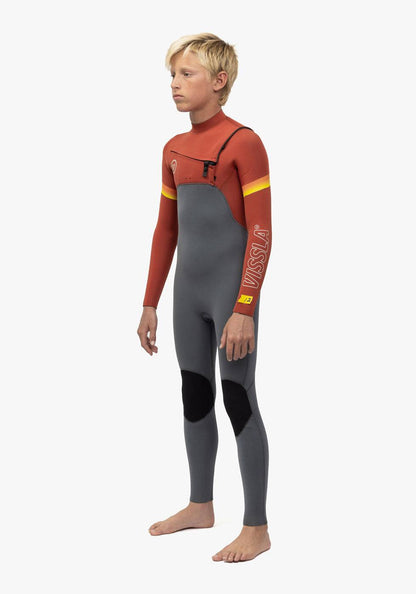 Vissla 7 Seas Boys Raditude 3-2 Full Chest Zip Wetsuit kids wetsuit Vissla
