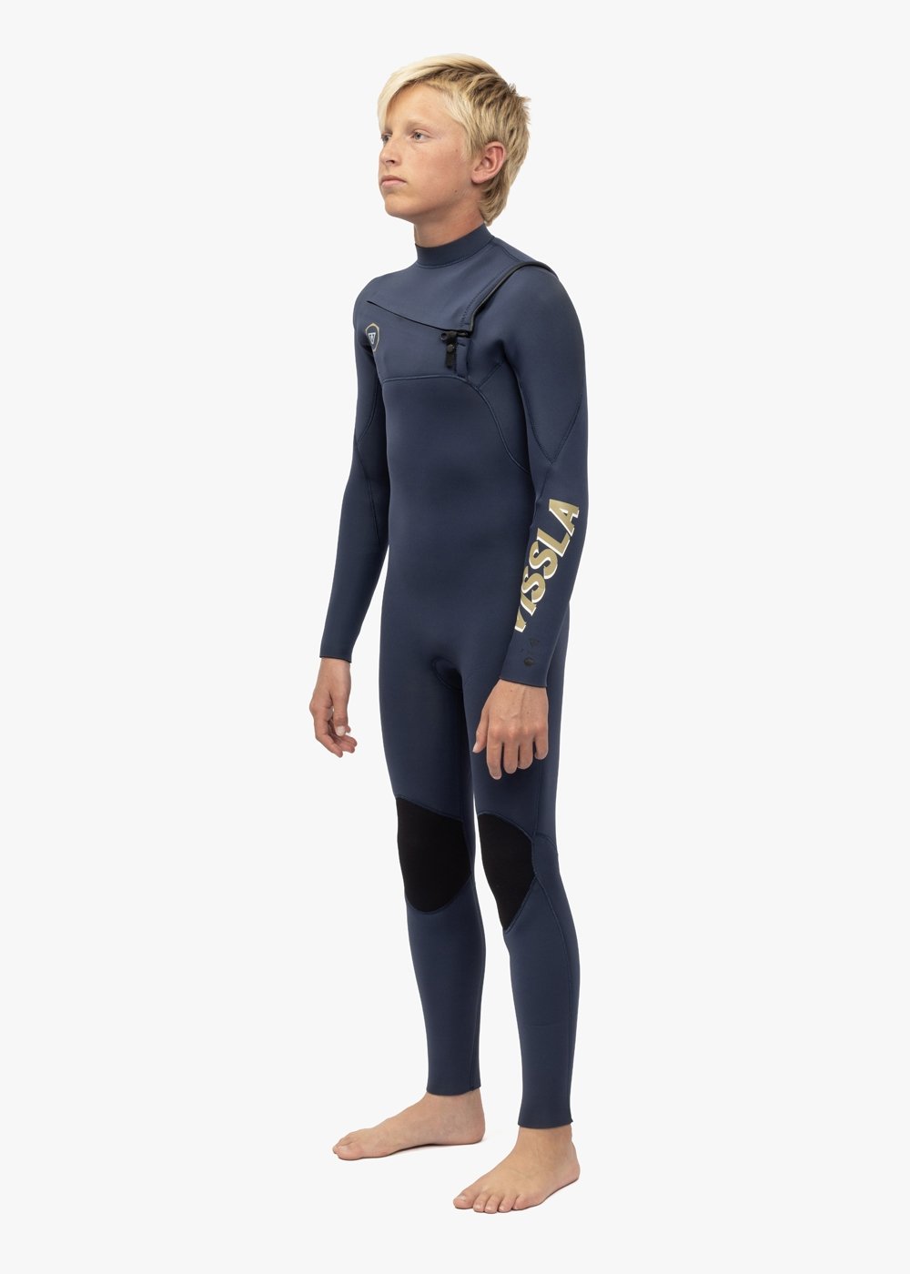 Vissla 7 Seas boys 3-2 full chest zip wetsuit kids wetsuit Vissla