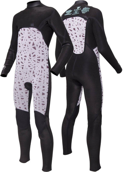Vissla 7 Seas Boys 4-3 Full Chest Zip Wetsuit kids wetsuit Vissla