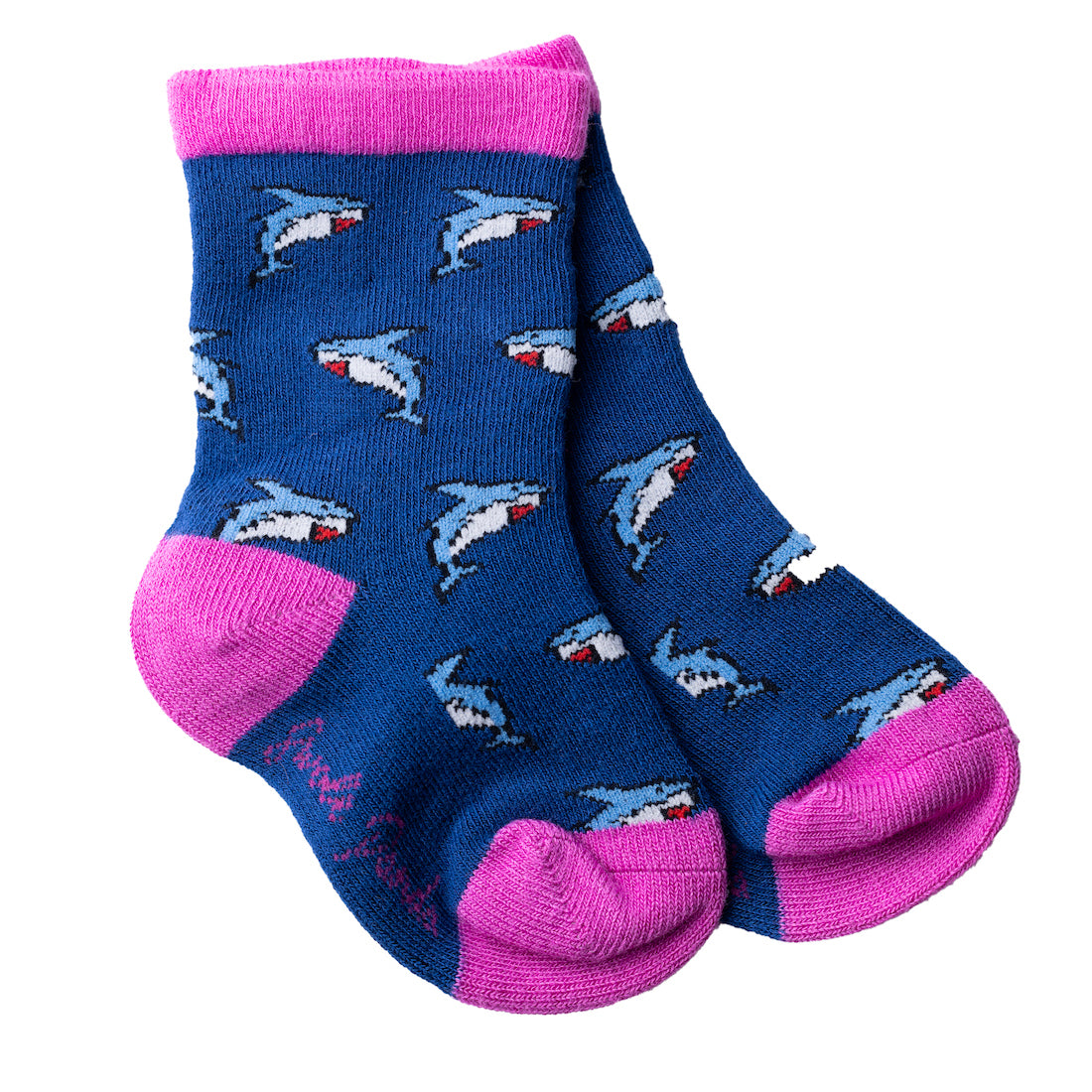 Children's Shark Bamboo Socks Socks Swole Panda 2-3 YEARS