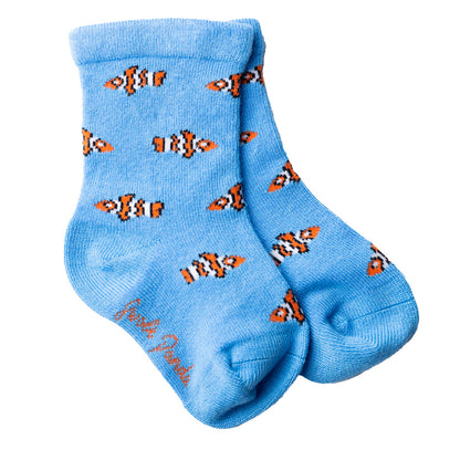Children's Clown Fish Bamboo Socks Socks Swole Panda 2-3 YEARS