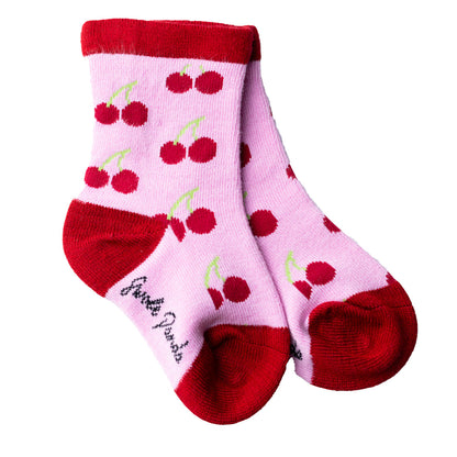 Children's Cherry Bamboo Socks Socks Swole Panda