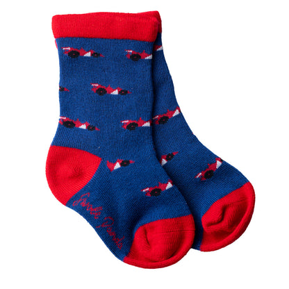 Children's Racing Car Bamboo Socks Socks Swole Panda