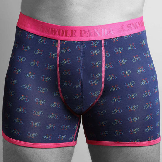 Bamboo Boxers - Bicycles Underwear Swole Panda