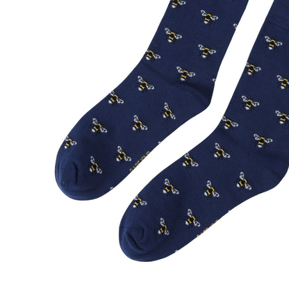 Save the Bee Small Motif Bamboo Socks Socks Bare Kind