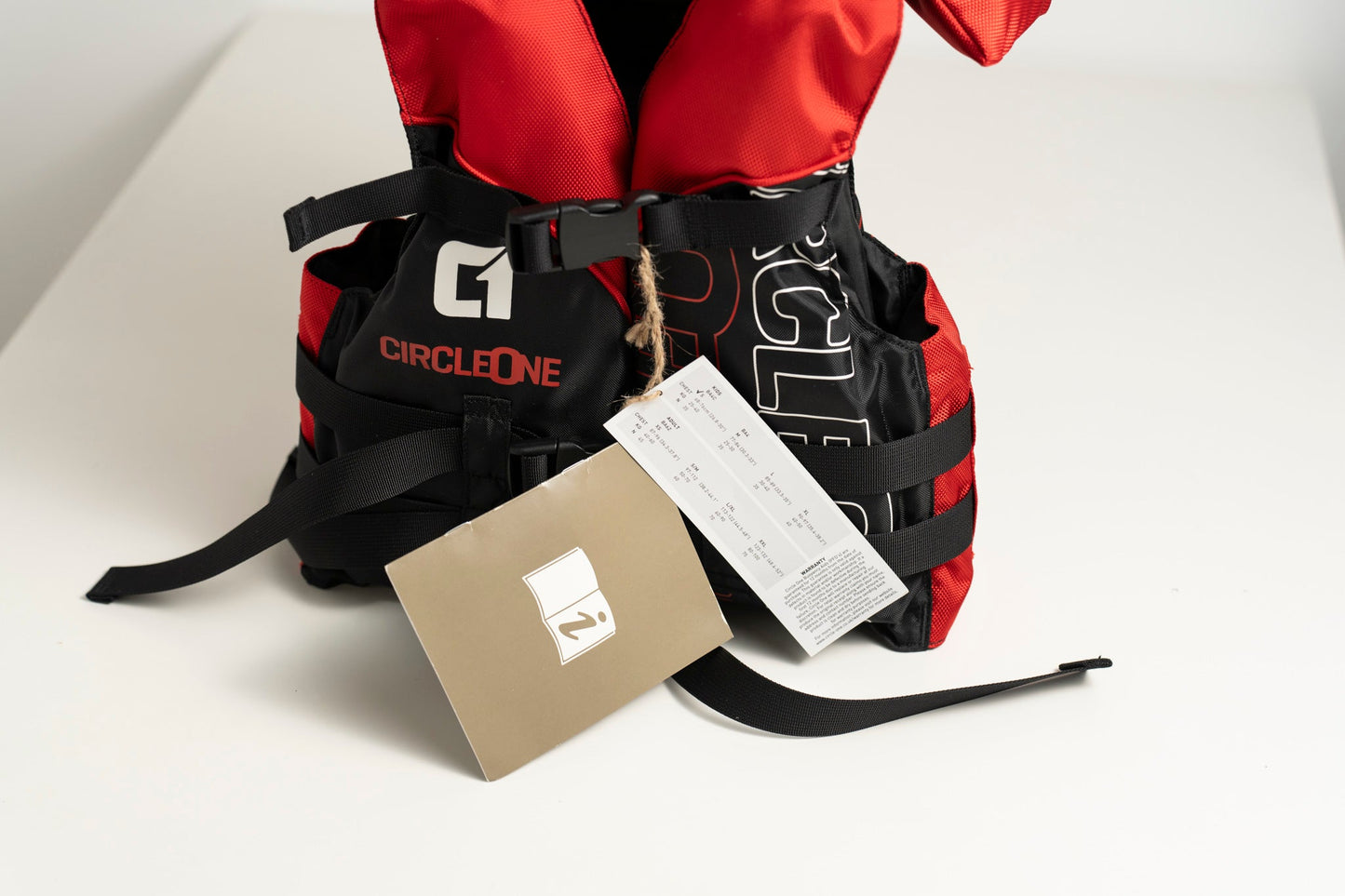 40N Child Buoyancy Aid Centre PFD, 3 Straps & Collar (One Size) Buoyancy Aid Circle One Surf