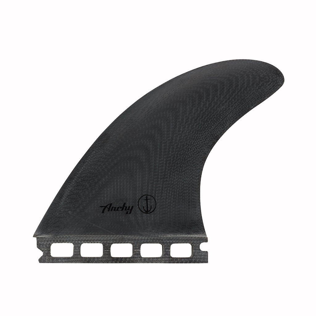 Captain Fin Co - Archy Man In Black Tri - Medium - Black (Futures) Surfboard Fins Captain Fin Co Black Medium