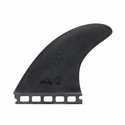 Captain Fin Co - Archy Man In Black Tri - Medium - Black (Futures) Surfboard Fins Captain Fin Co Black Medium