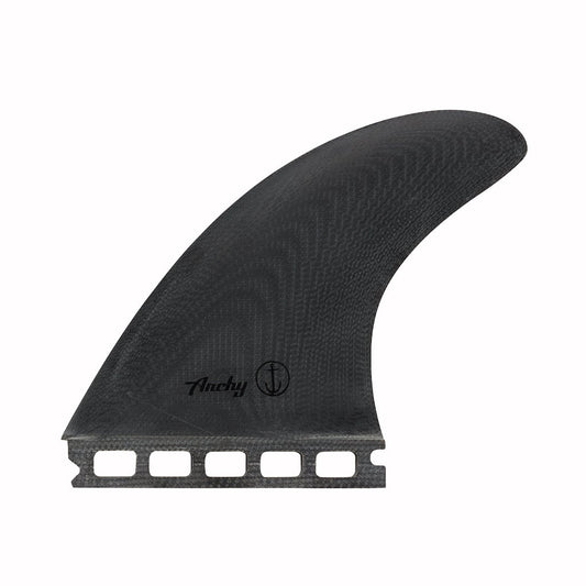 Captain Fin Co - Archy Man In Black Tri - Medium - Black (Futures) Surfboard Fins Captain Fin Co Black Medium