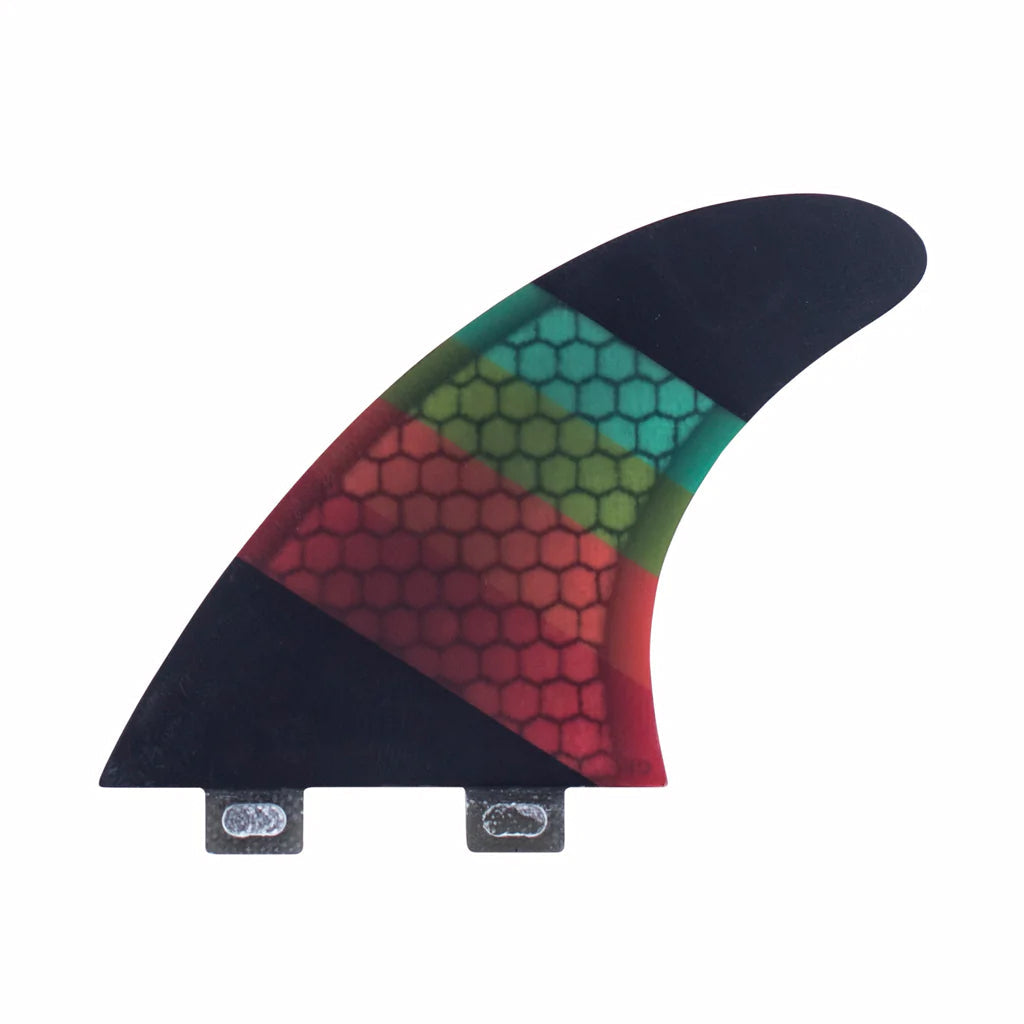 Captain Fin Co - CF Series 5 Fin - SM/MD/LG - Black (FCS) Surfboard Fins Captain Fin Co