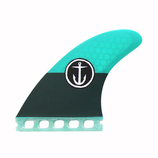 Captain Fin Co - CF Quad - Medium - Aqua (Futures) Surfboard Fins Captain Fin Co Aqua Medium