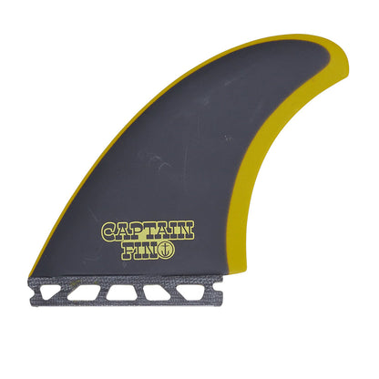 Captain Fin Co - CF Team Twin + Trailer - Medium - Gold (Futures) Surfboard Fins Captain Fin Co