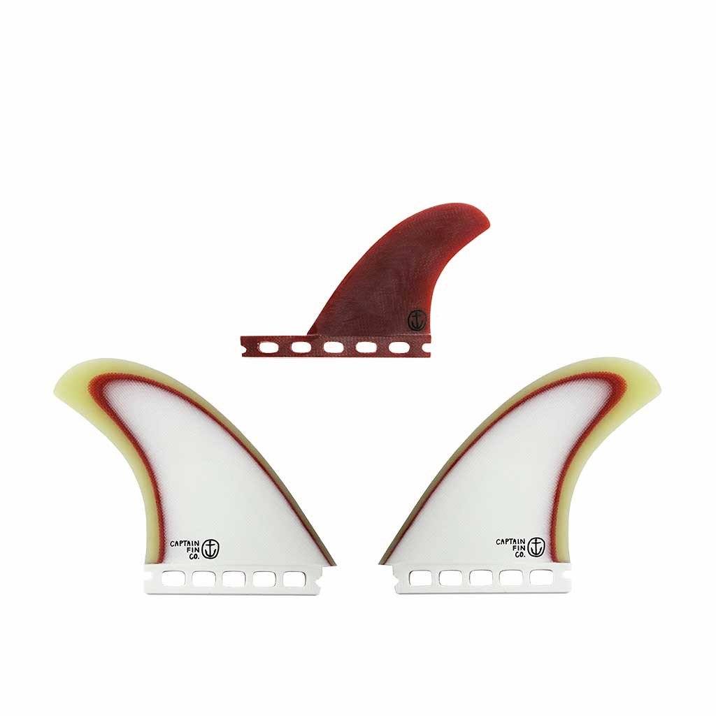 Captain Fin Co - CF Twin Especial + Trailer - Medium - Honey (Futures) Surfboard Fins Captain Fin Co